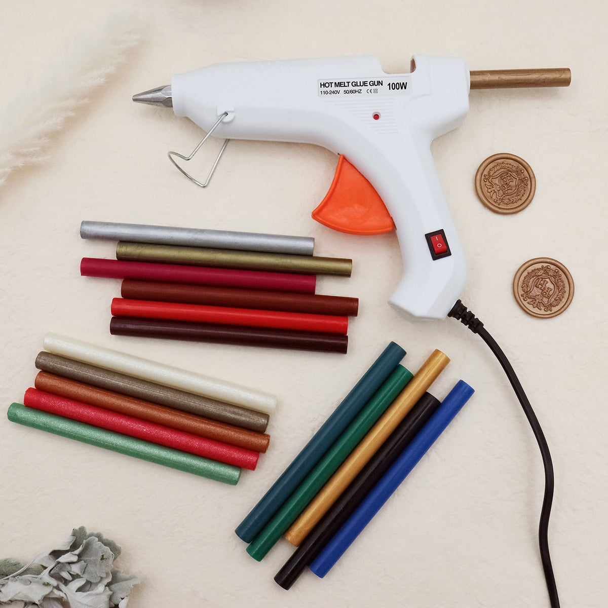 Bâton de cire à cacheter pour pistolet à cire Stamprints 5
