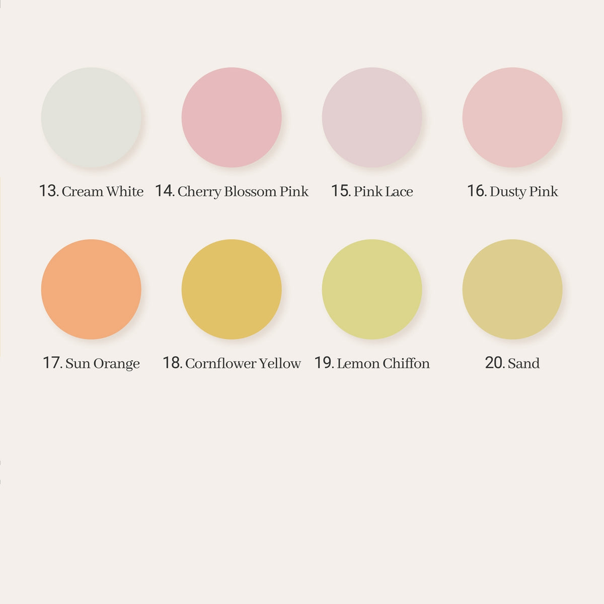 Bâton de cire à cacheter mat pastel sans mèche Stamprints Couleur 2