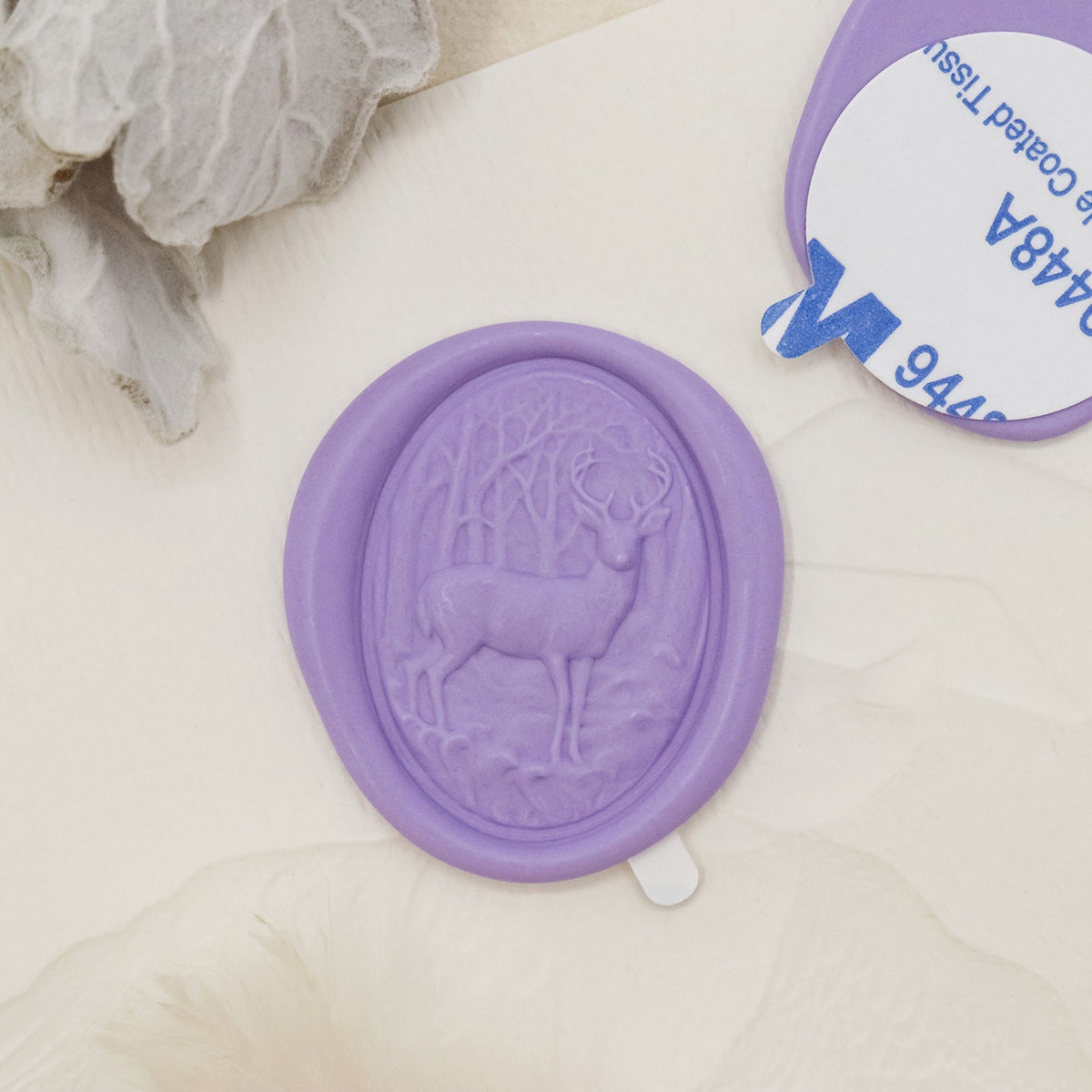 Stamprints Autocollants Sceau de Cire Autocollant Orignal Relief 3D 1