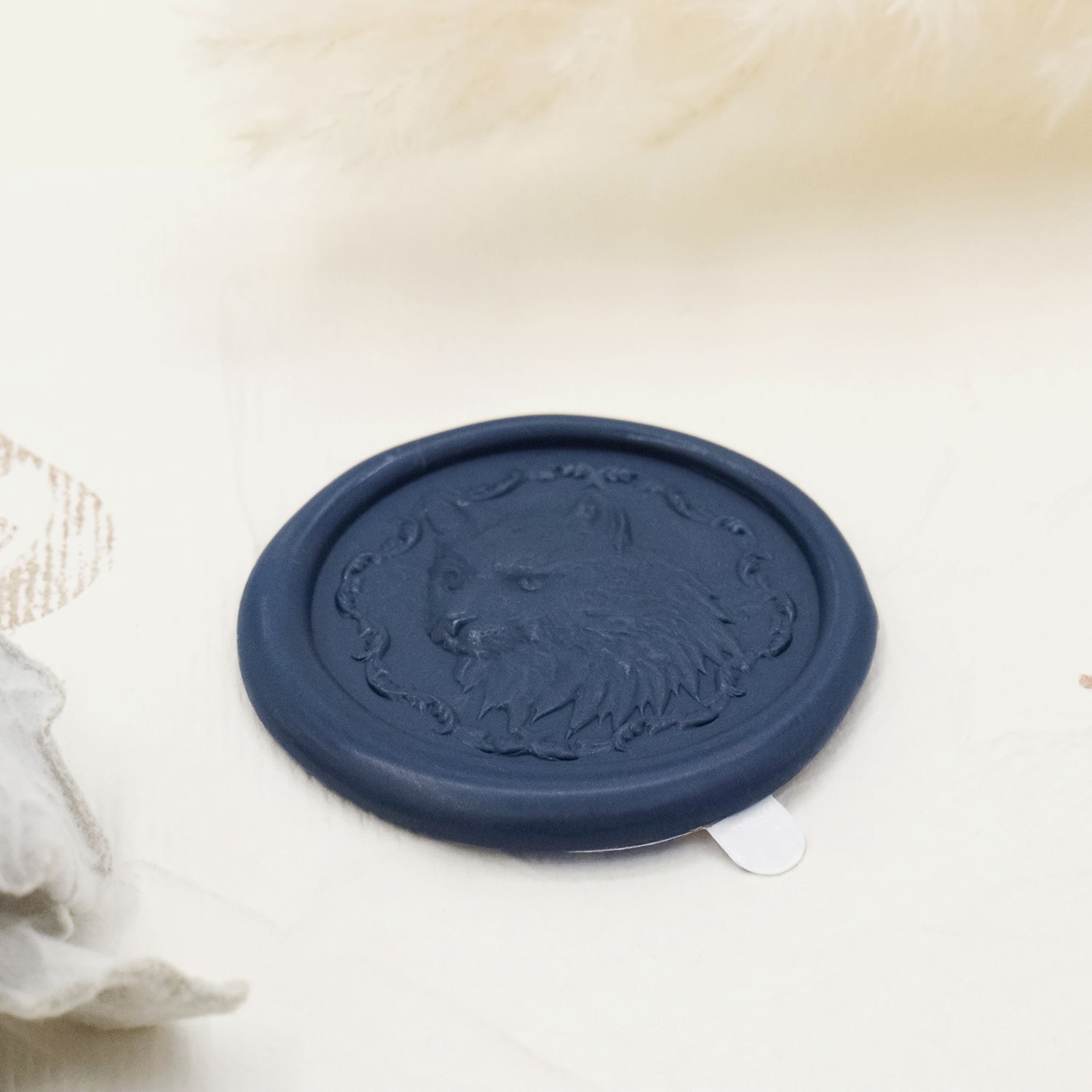 Autocollants Stamprints 3D Relief Chaton Autocollant Sceau de Cire à Cacheter 4