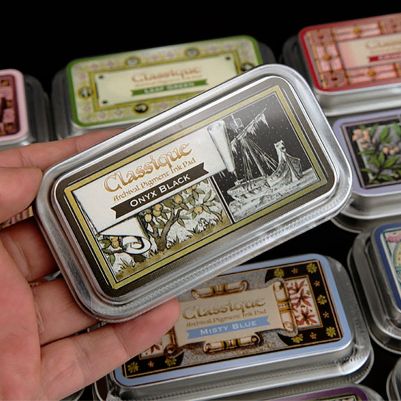 StazOn Retro CQ Small Iron Box Detail Printing Ink Pad