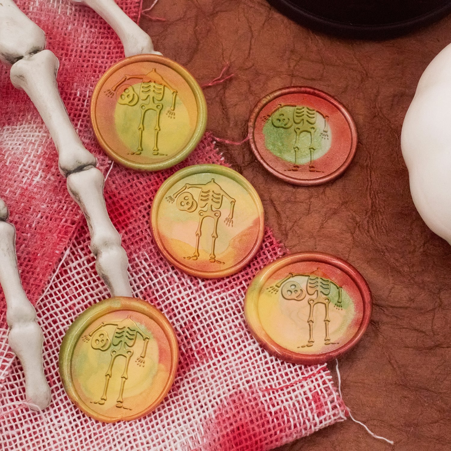 Tampon encreur sceau de cire Halloween - Style 7 -2