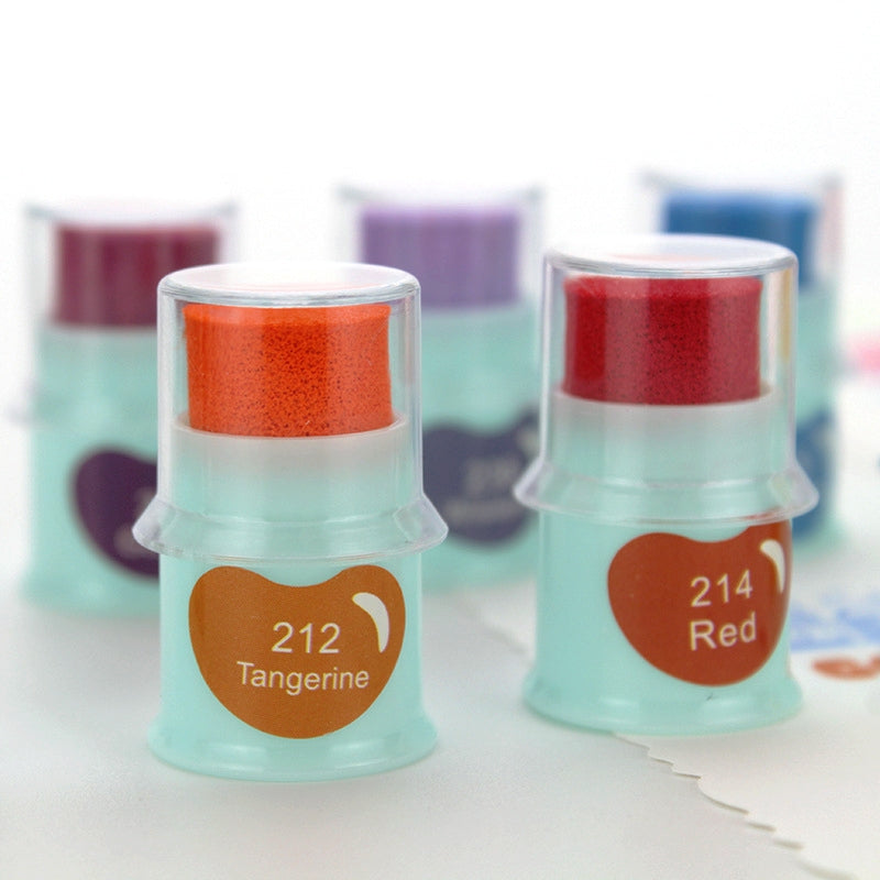 Tampon Encreur en Tissu pour Impression de Boue et Sceau de Cire en Caoutchouc a