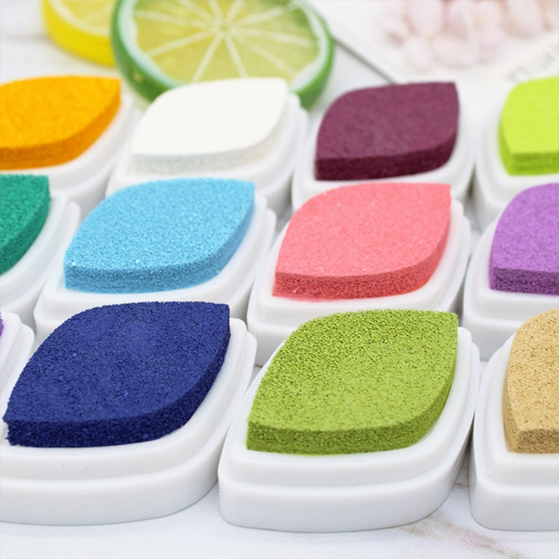 Shiny Pearlescent Color Eye Finger Painting Ink Pad4321