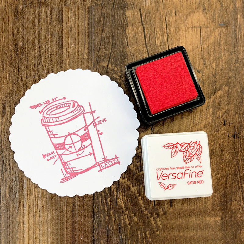 Tampon encreur VFS haute définition tampon en caoutchouc tampon encreur b2