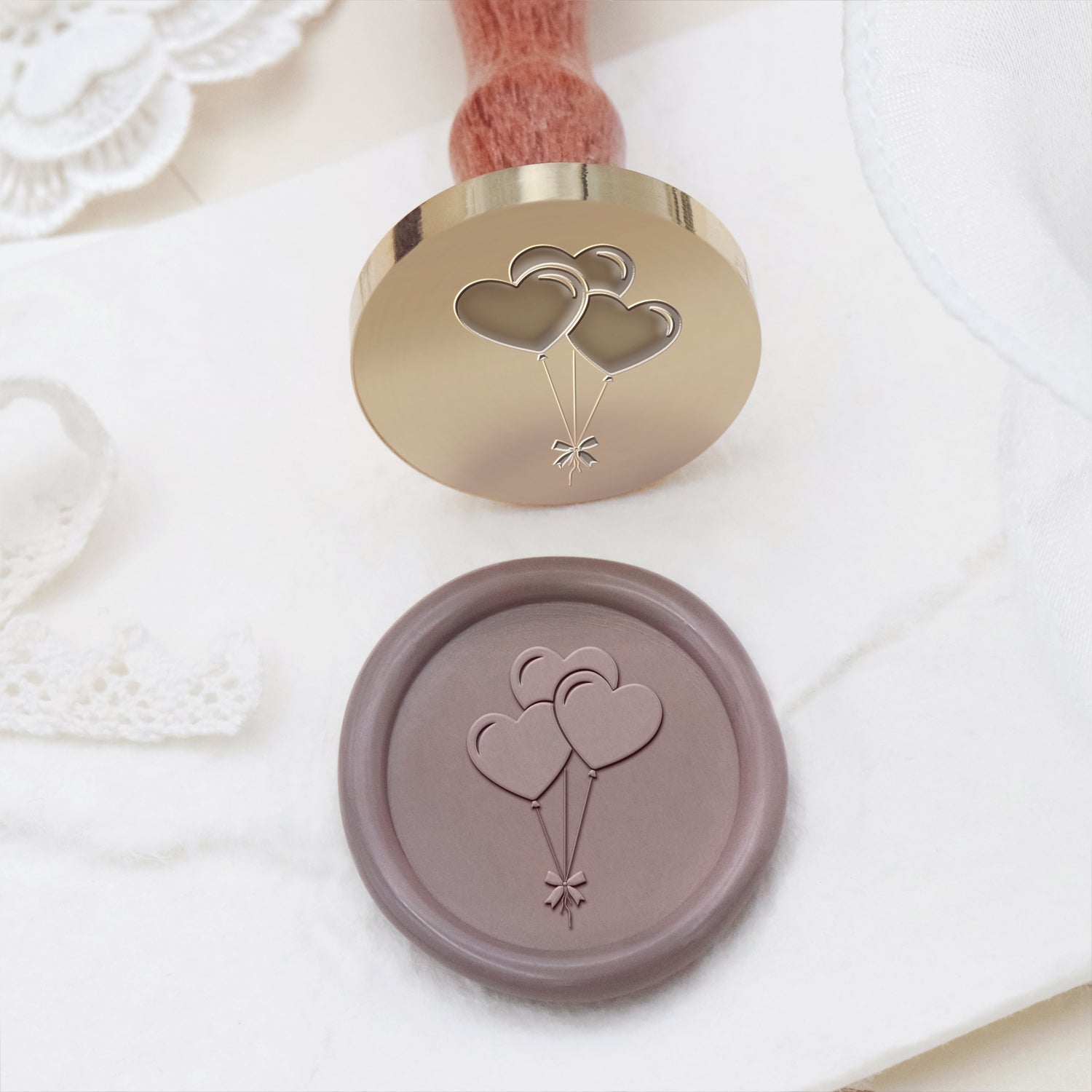 Tampon Encreur Sceau de Cire Célébration de Mariage (27 Designs)
