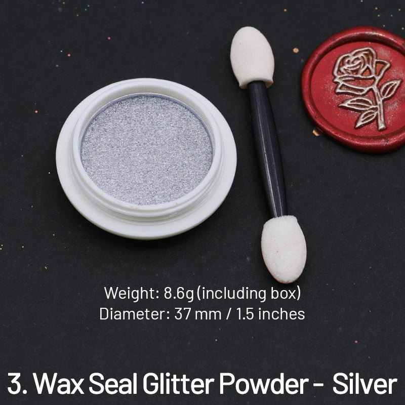 Poudre à paillettes Sequins de décoration de coloration de sceau de cire à cacheter sku-3