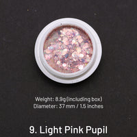 9. Pupille rose clair