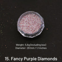 15. Diamants violets fantaisie