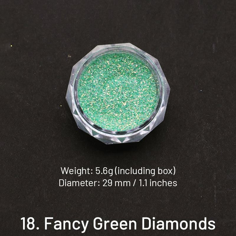 Poudre de paillettes et sequins de décoration de coloration de sceau de cire sku-18