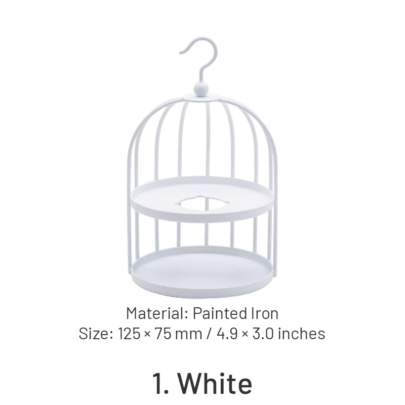 Réchaud à Cire à Cacheter Artistique Rétro de Style Européen en Forme de Cage à Oiseaux sku-1