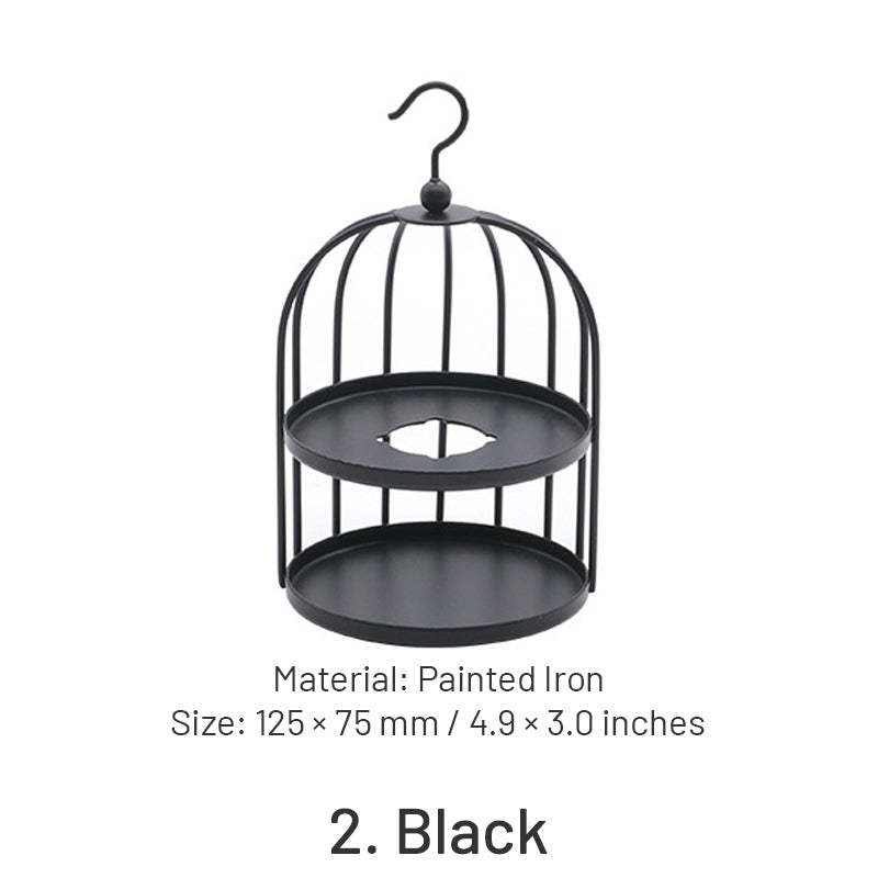 Réchaud à cire Artistique Rétro de Style Européen en Forme de Cage à Oiseaux pour Faire Fondre la Cire à Cacheter sku-2