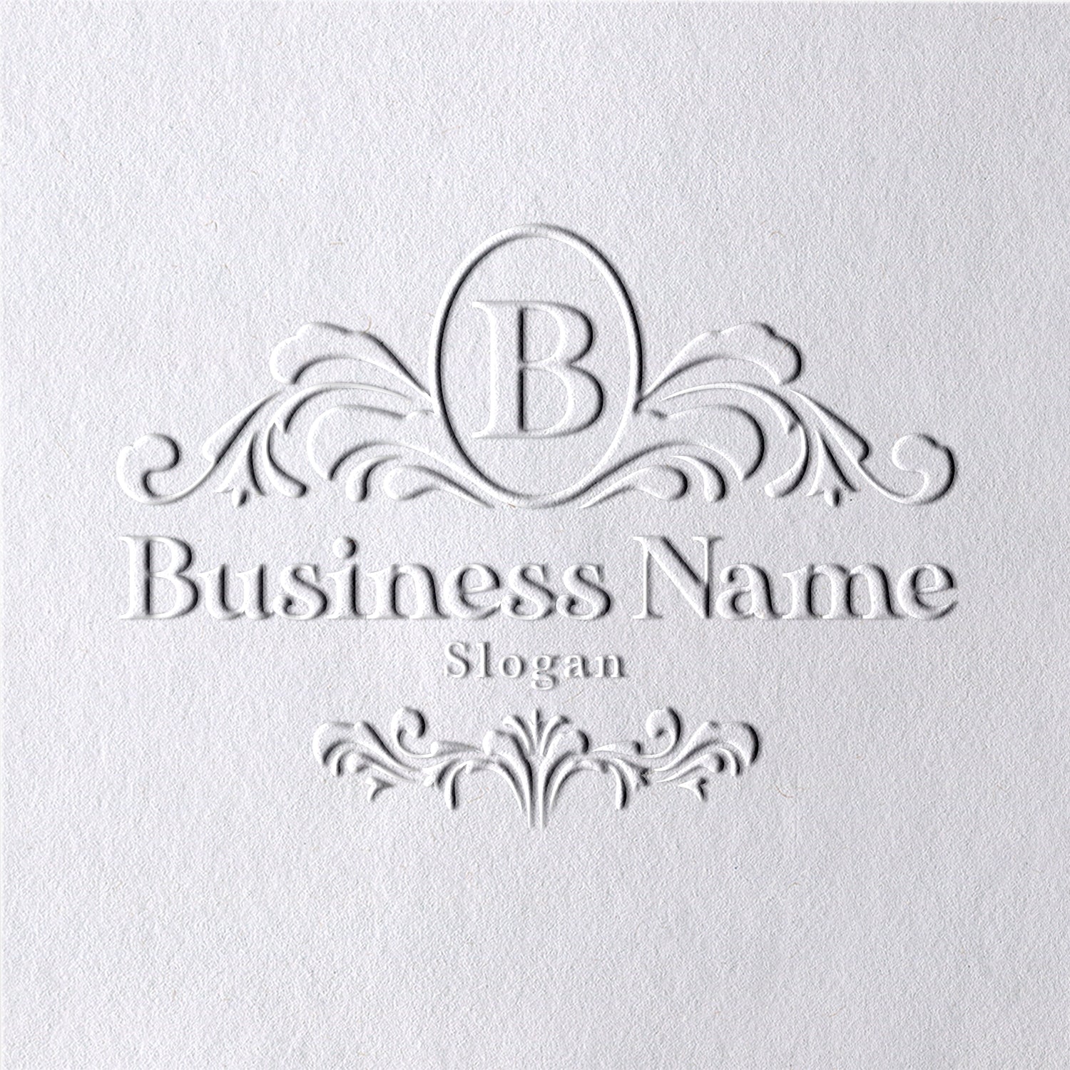Timbre à sec avec Logo Personnalisé - Style 13 131