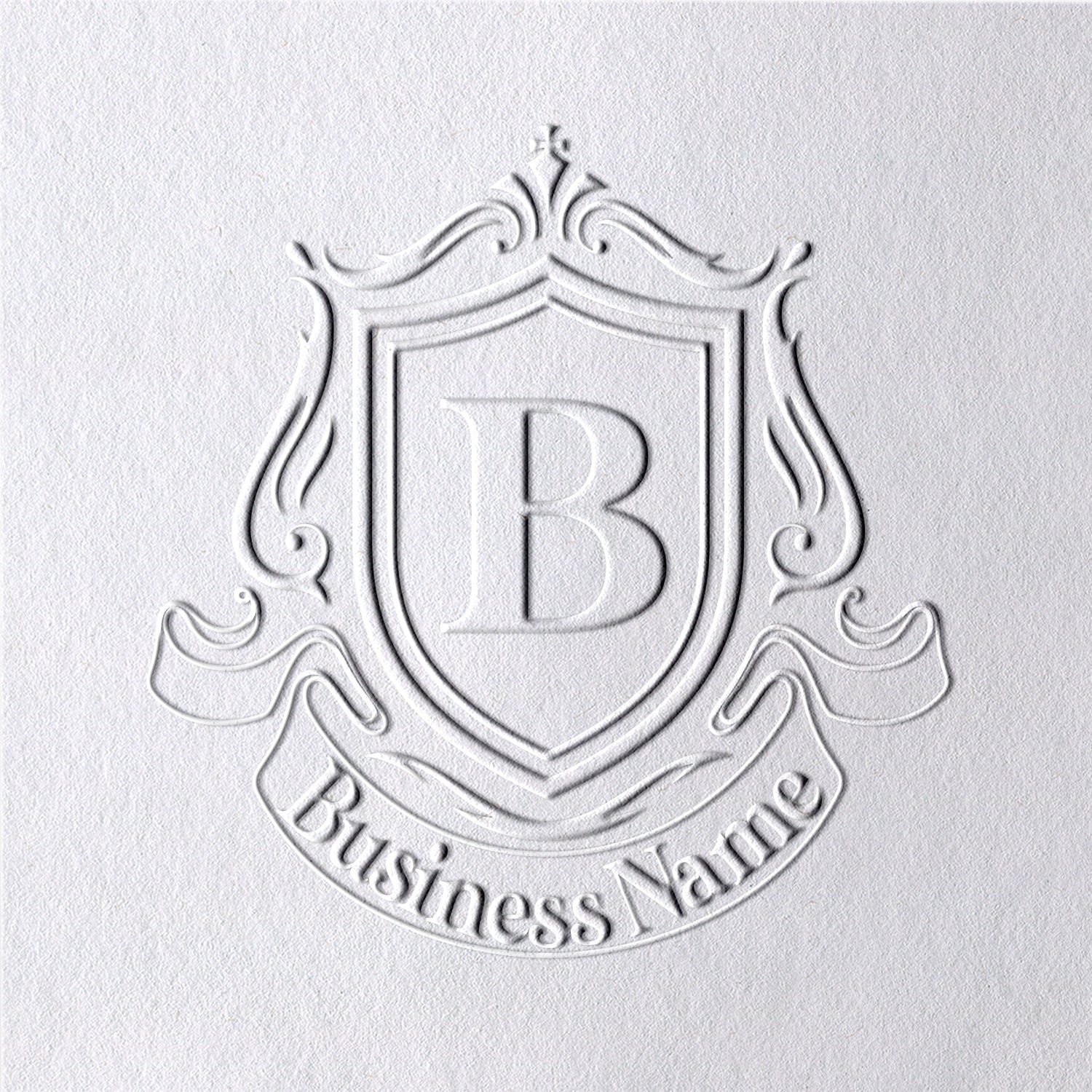 Timbre à sec Logo Personnalisé - Style 17 171
