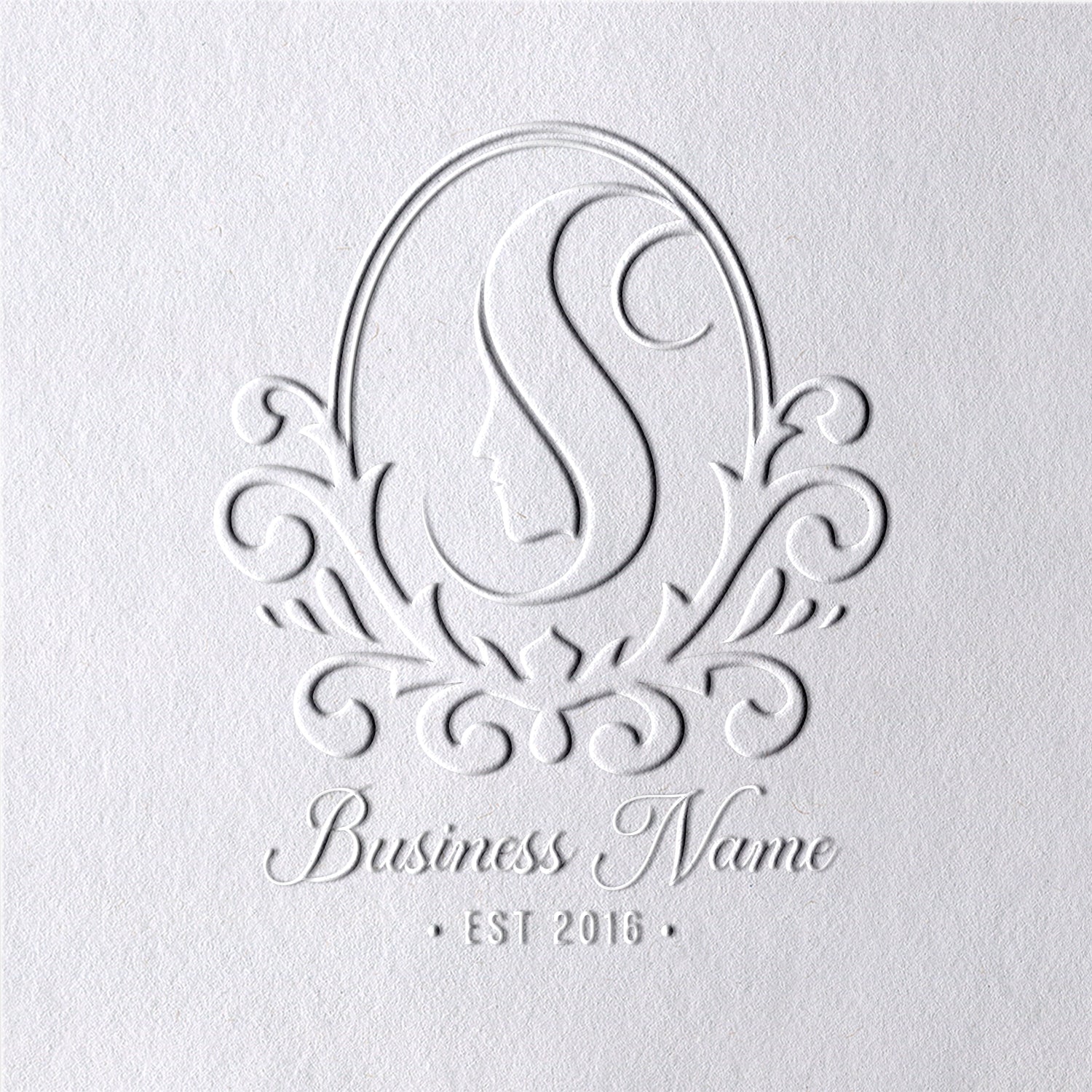 Timbre à sec Logo Personnalisé - Style 29 291