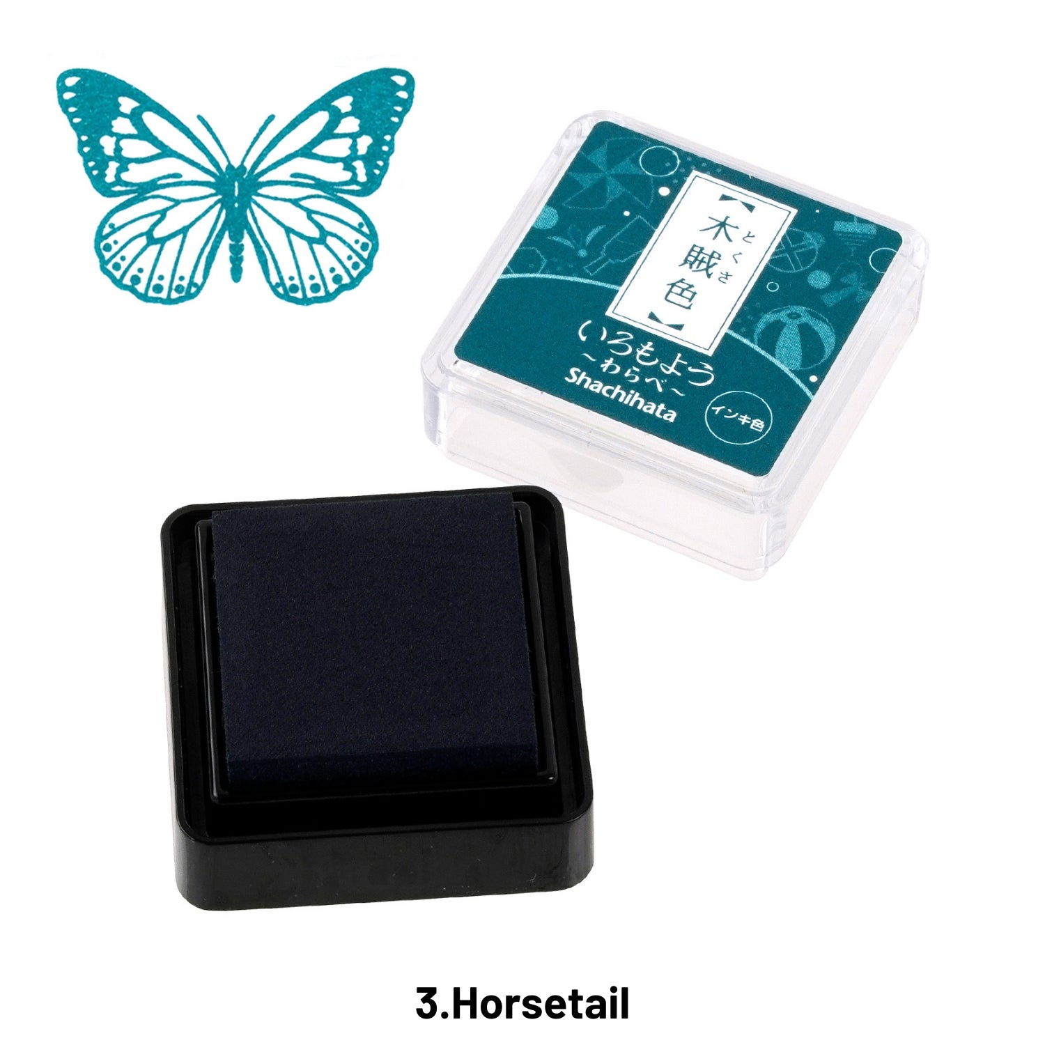 Tampon encreur en caoutchouc à base d'huile japonais Shachihata Mini Paint 28