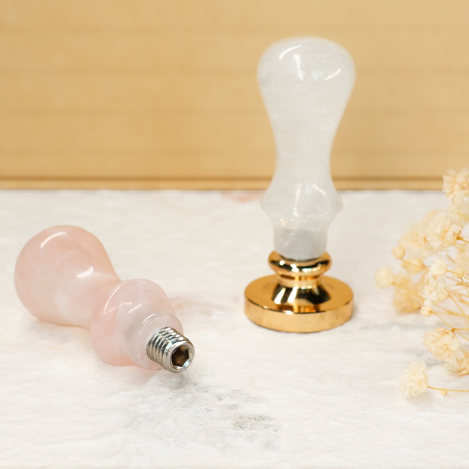 Manche en Cristal pour Sceau de Cire à Cacheter 3