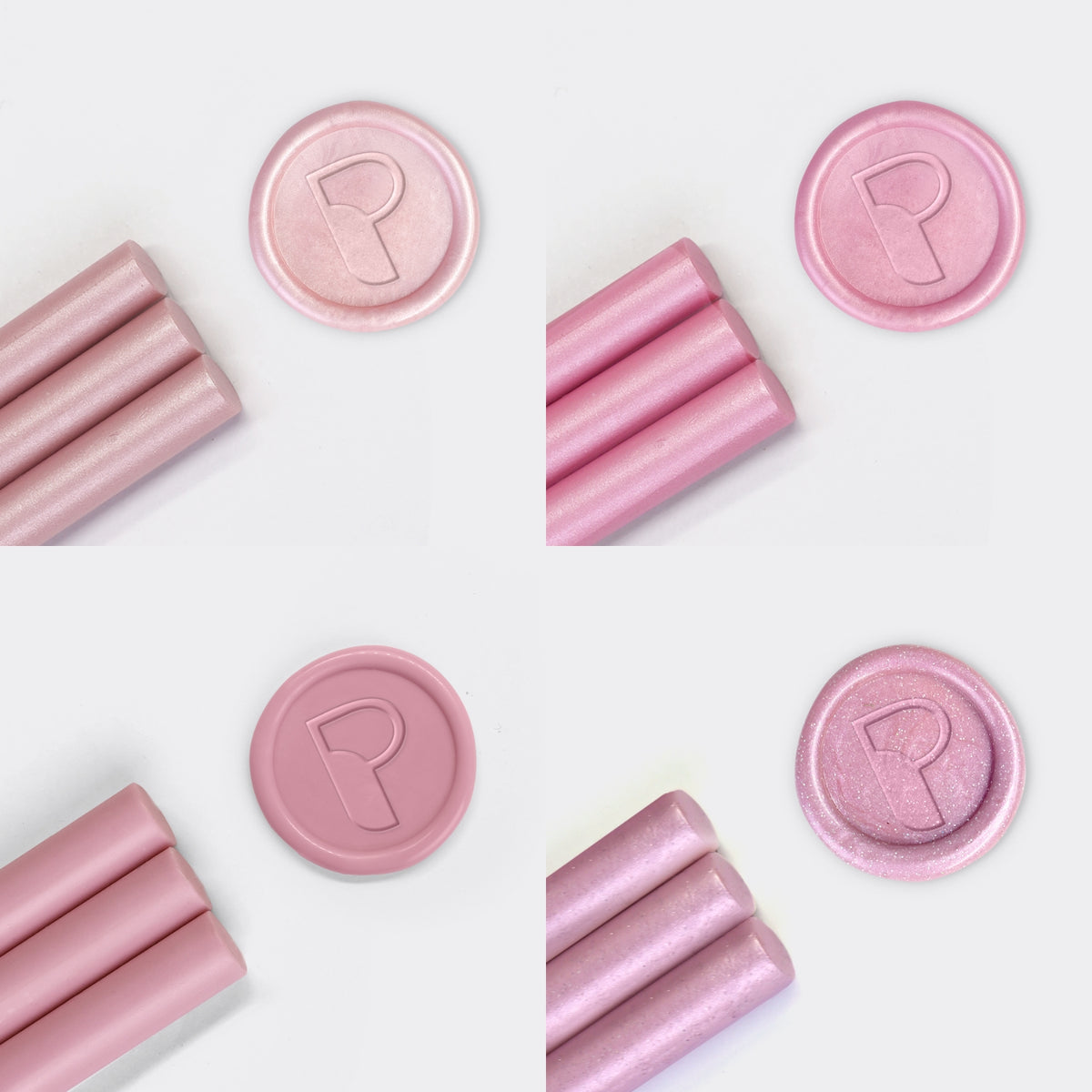 Ensemble de Bâtons de Cire à Cacheter Rose (20 Pcs Aléatoires)11