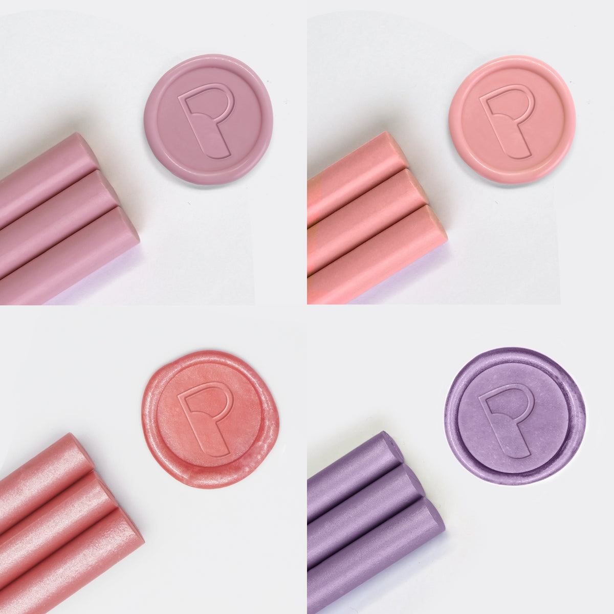 Ensemble de Bâtons de Cire à Cacheter Rose (20 Pcs Aléatoires)13