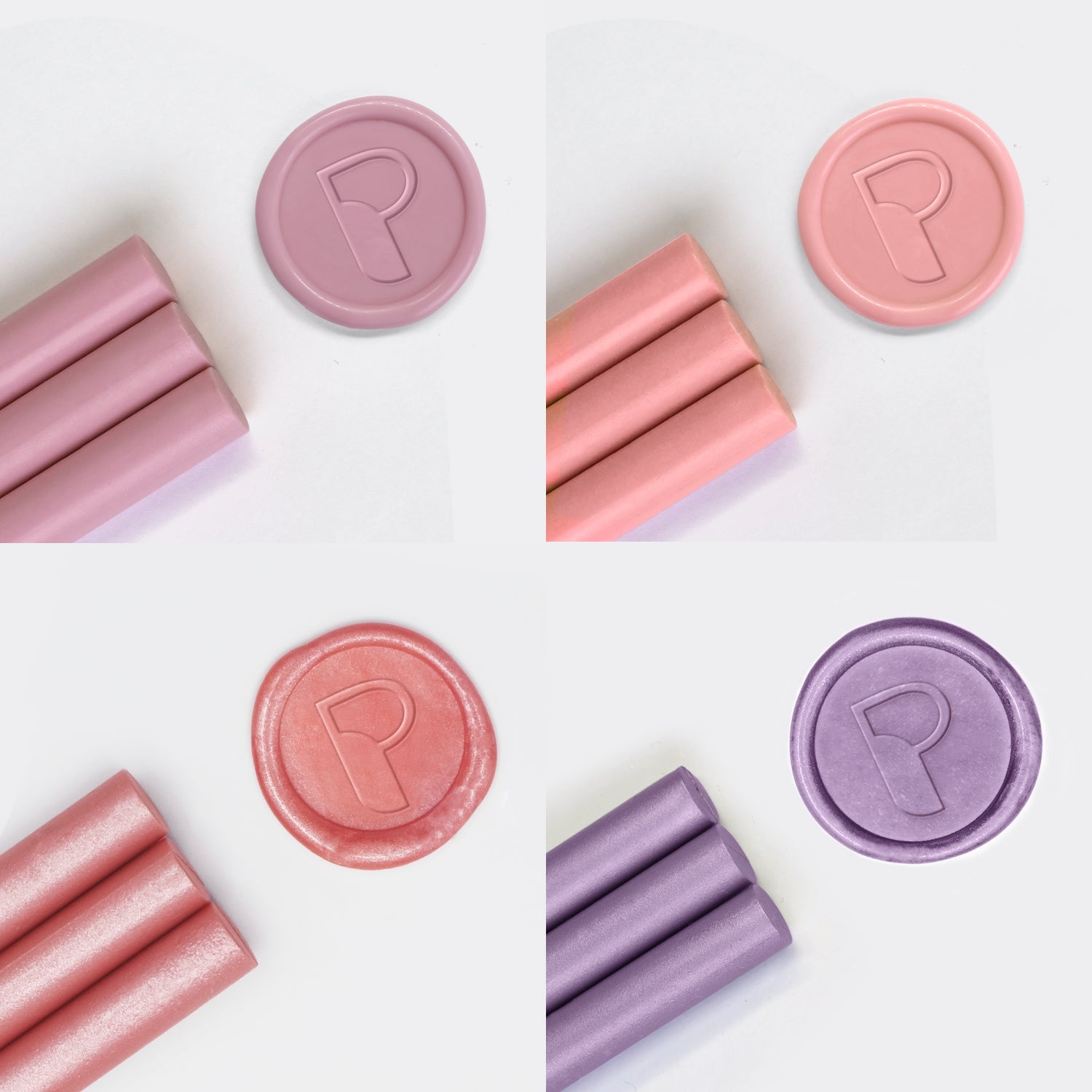 Ensemble de Bâtons de Cire à Cacheter Rose (20 Pcs Aléatoires)13