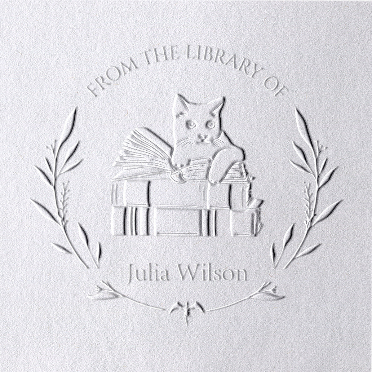 Timbre à sec personnalisé hibou et rose ce livre appartient à2.jpg
