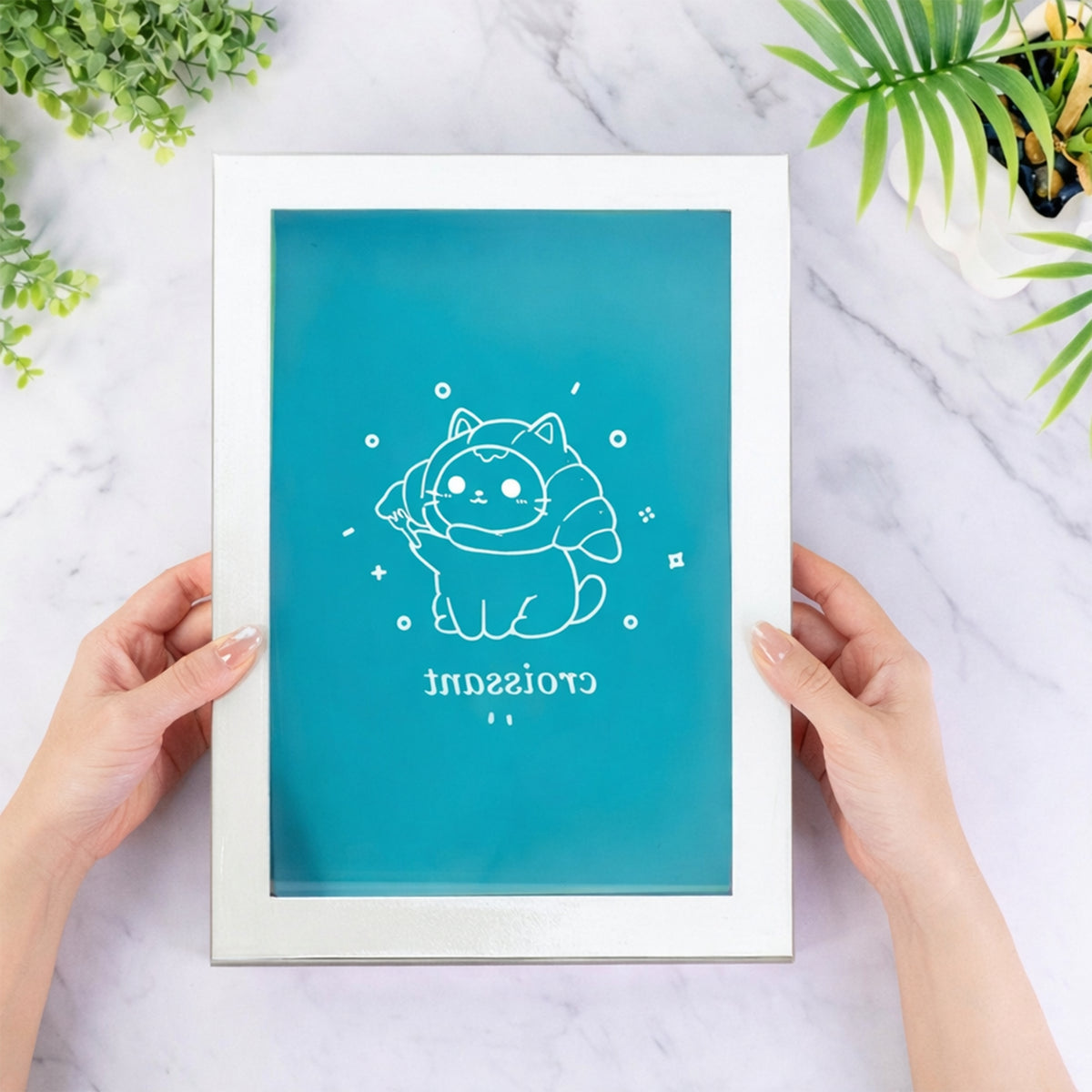 Cadre personnalisé en aluminium pré-brûlé pour sérigraphie1