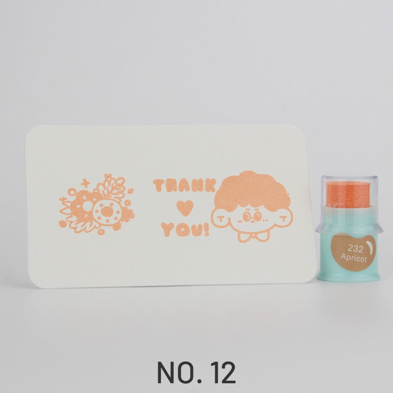 Mignon Tampon Encreur à Doigtier (35 Couleurs)12