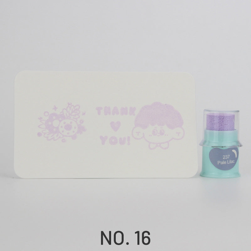 Tampon Encreur Mignon pour Doigtier (35 Couleurs)16