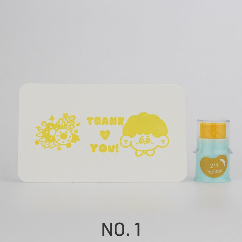 Mignon Tampon Encreur à Doigtier (35 Couleurs)1