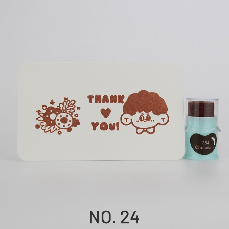 Mignon Doigtier tampon encreur d'Estampage (35 Couleurs)24