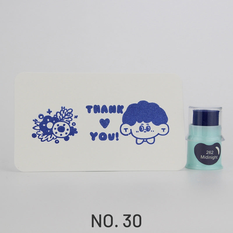 Joli Tampon Encreur Doigtier (35 Couleurs)30