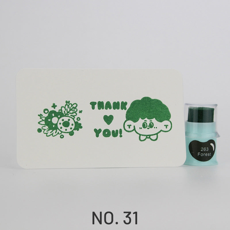 Mignon Tampon Encreur Doigtier (35 Couleurs)31