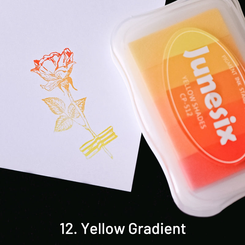 Tampon Encreur à Encre Dégradée 3 Couleurs Multicolore NacréSKU-12