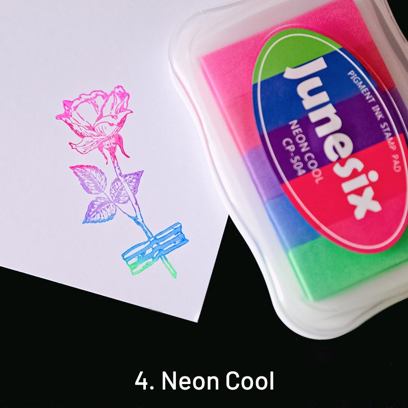 Tampon Encreur Nacré Multicolore Dégradé 3 Couleurssku-4