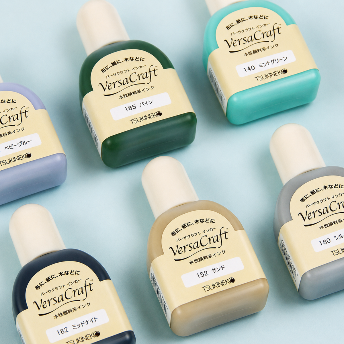 Tsukineko VersaCraft Pigment Ink For Fabric, Paper & Wood10