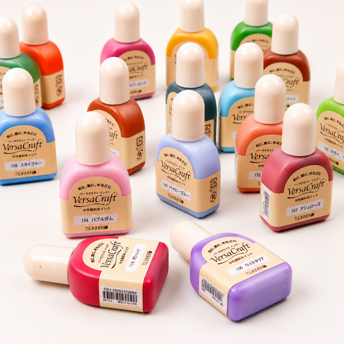 Tsukineko VersaCraft Pigment Ink For Fabric, Paper & Wood7