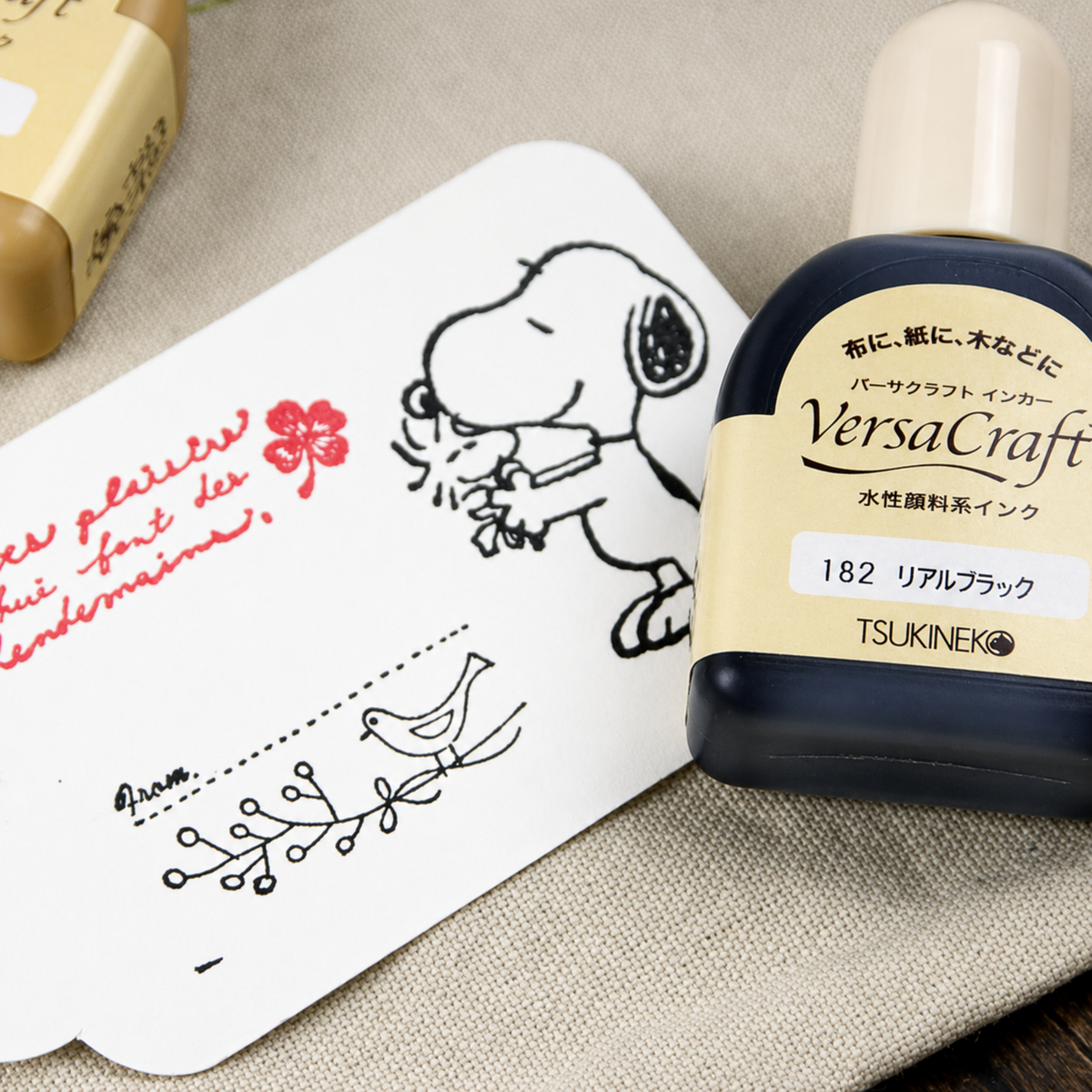 Tsukineko VersaCraft Pigment Ink For Fabric, Paper & Wood8