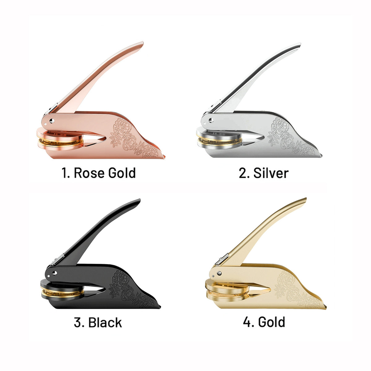 détail sku timbre à sec personnalisé