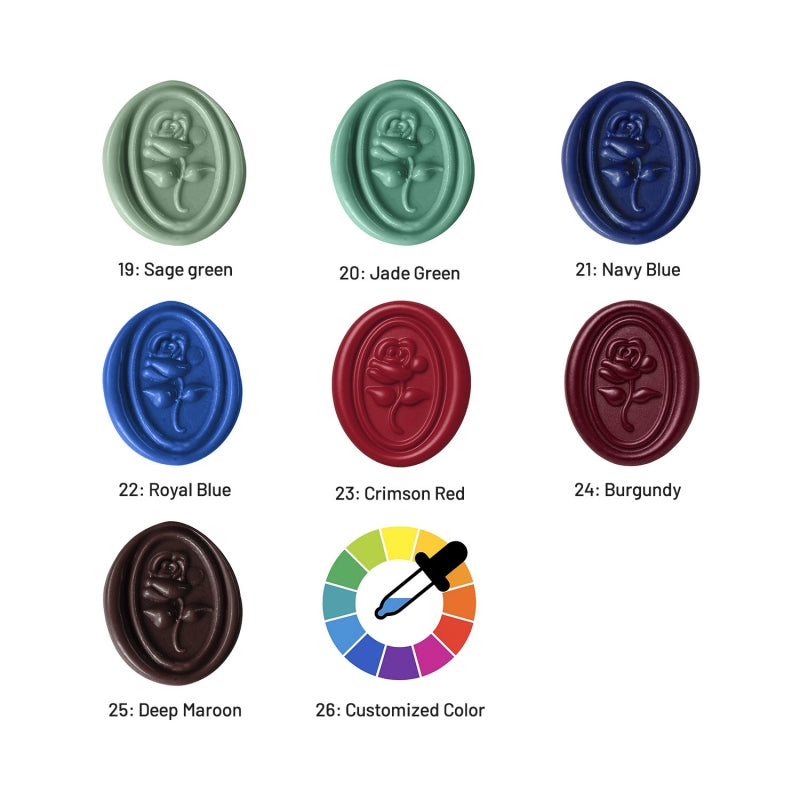 autocollant sceau de cire 3